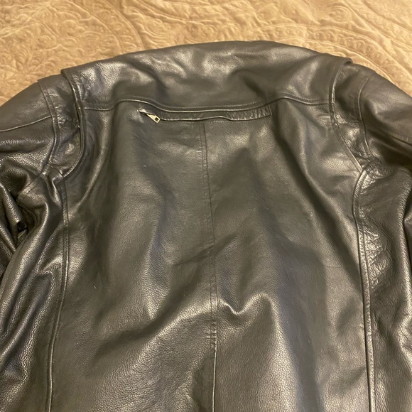 Motorcycle leather jacket - Picture 4 of 13